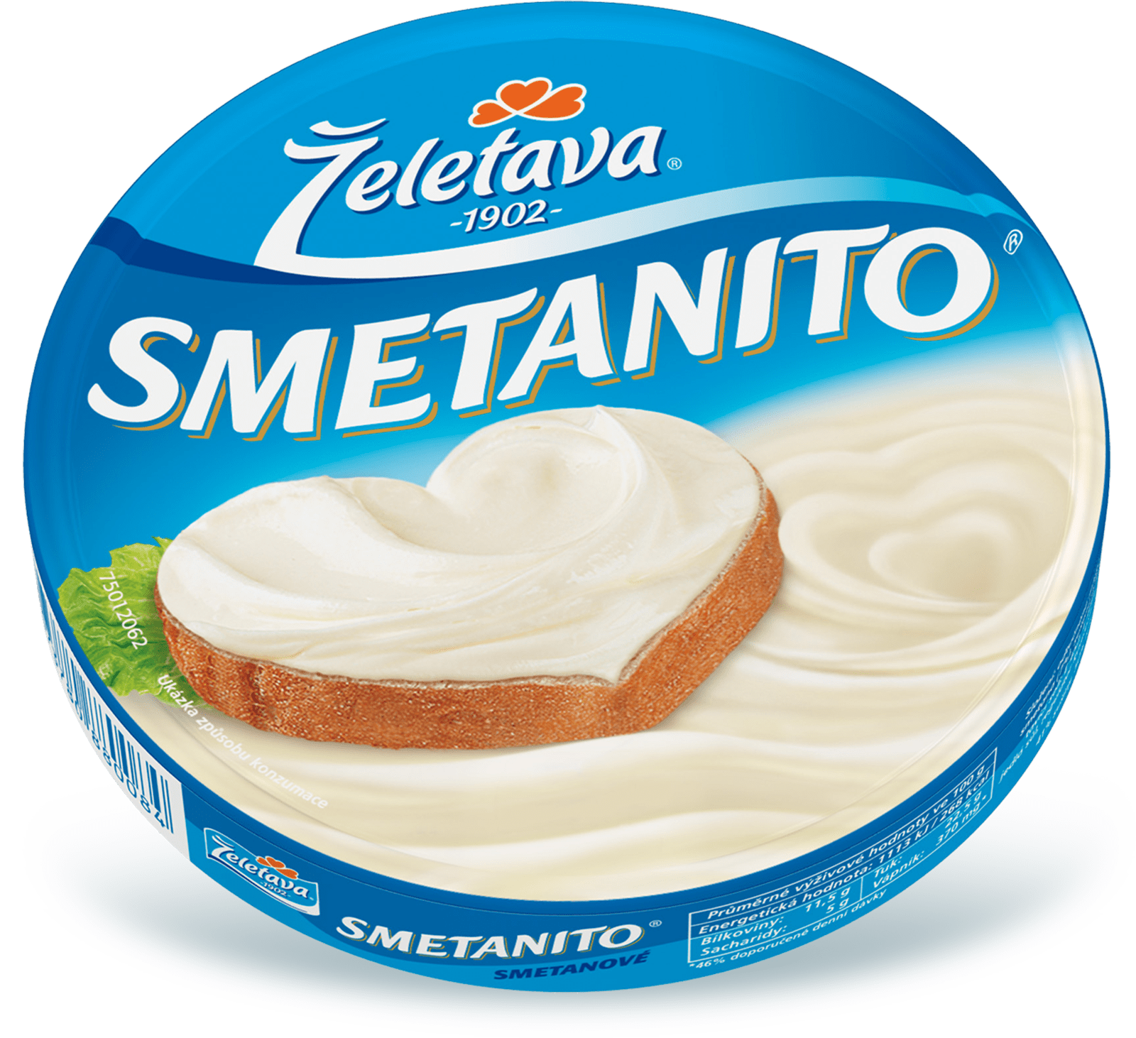 Smetanito smetanové 8ks 120g