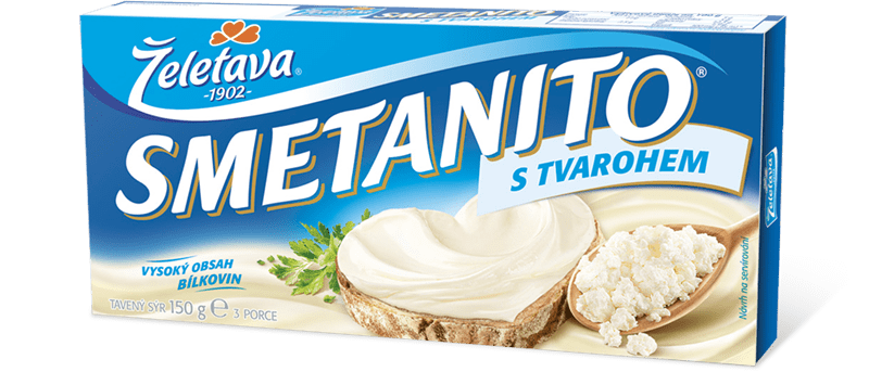 Smetanito s tvarohem 150g